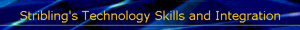 Stribling's Technology Skills and Integration