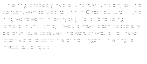 Text Box: This ring probably had a funerary function, as the serpent symbolized rebirth in Greek culture. If the ring were worn in everyday life before being placed in the tomb, it would have been especially ostentatious because the wearer would not have been able to bend his or her finger. This ring is made out of gold.
