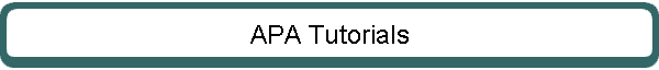 APA Tutorials