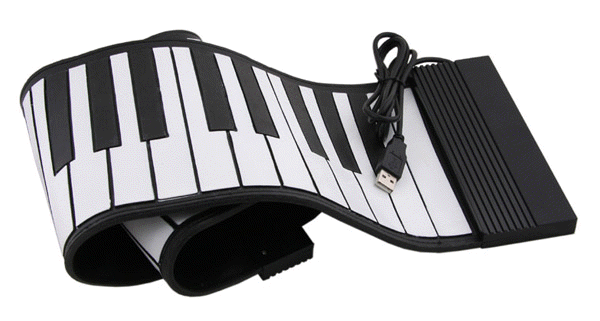 3. USB Roll-Up Piano