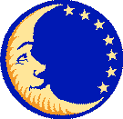 moon and stars clip art